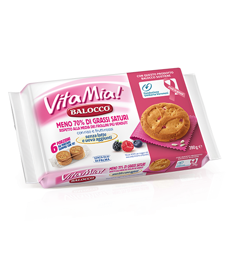 Bánh Vitamia trái cây đỏ 280g